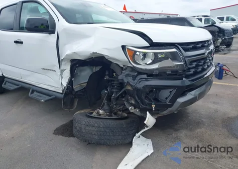 2021 Chevrolet Colorado 4Wd Short Box Z71 из США, поврежденный, VIN 1GCGTDEN2M1137748